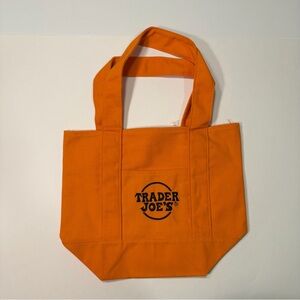Trader Joe's - Limited Edition Orange Mini Tote Bag